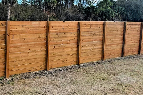 Wood privacy fence from Carrie's Fence gallery